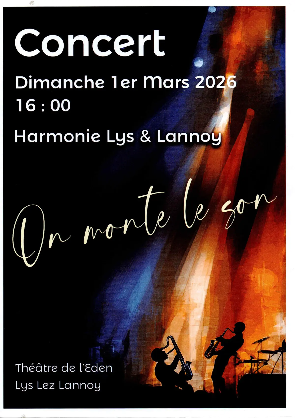 Concert de printemps de l'Harmonie de Lys et de Lannoy