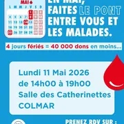 Don de Sang à Colmar