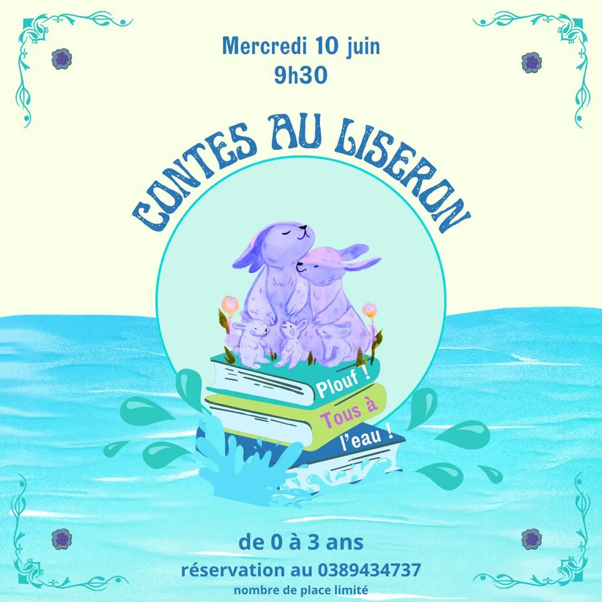 Contes pour tout-petits au Liseron