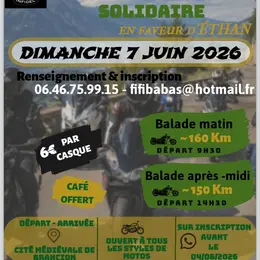 Balade moto solidaire 