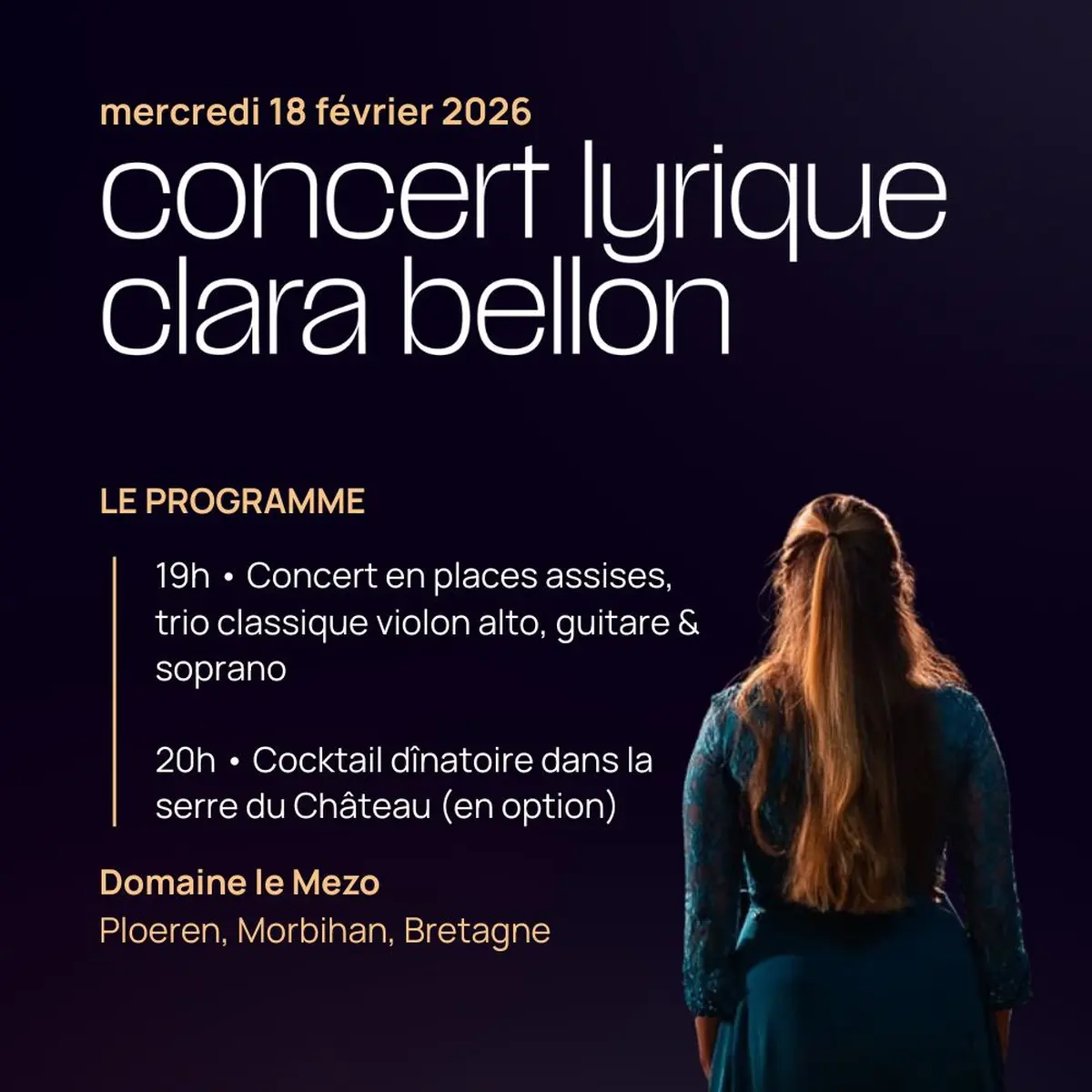 Clara Bellon • Concert Lyrique • Assis