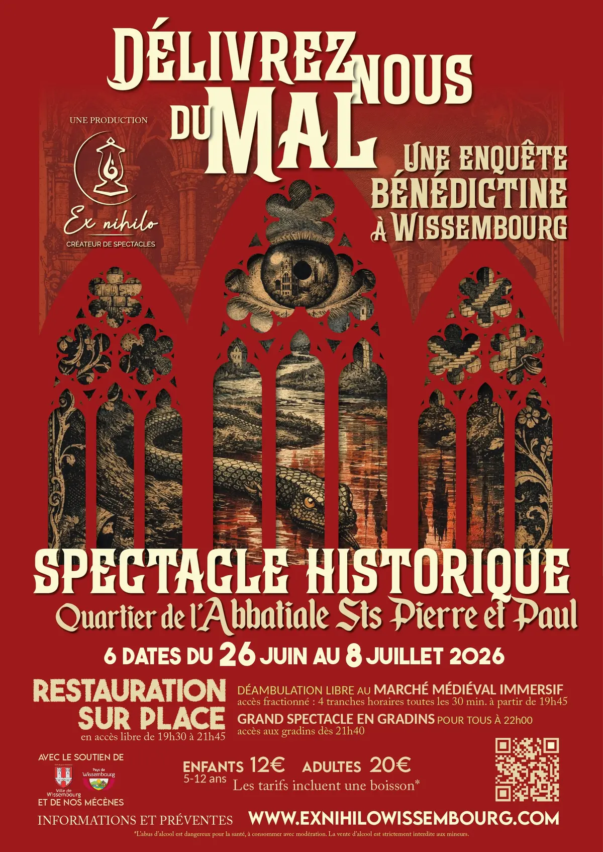 Spectacle historique Délivrez-nous du mal - Une enquête bénédictine