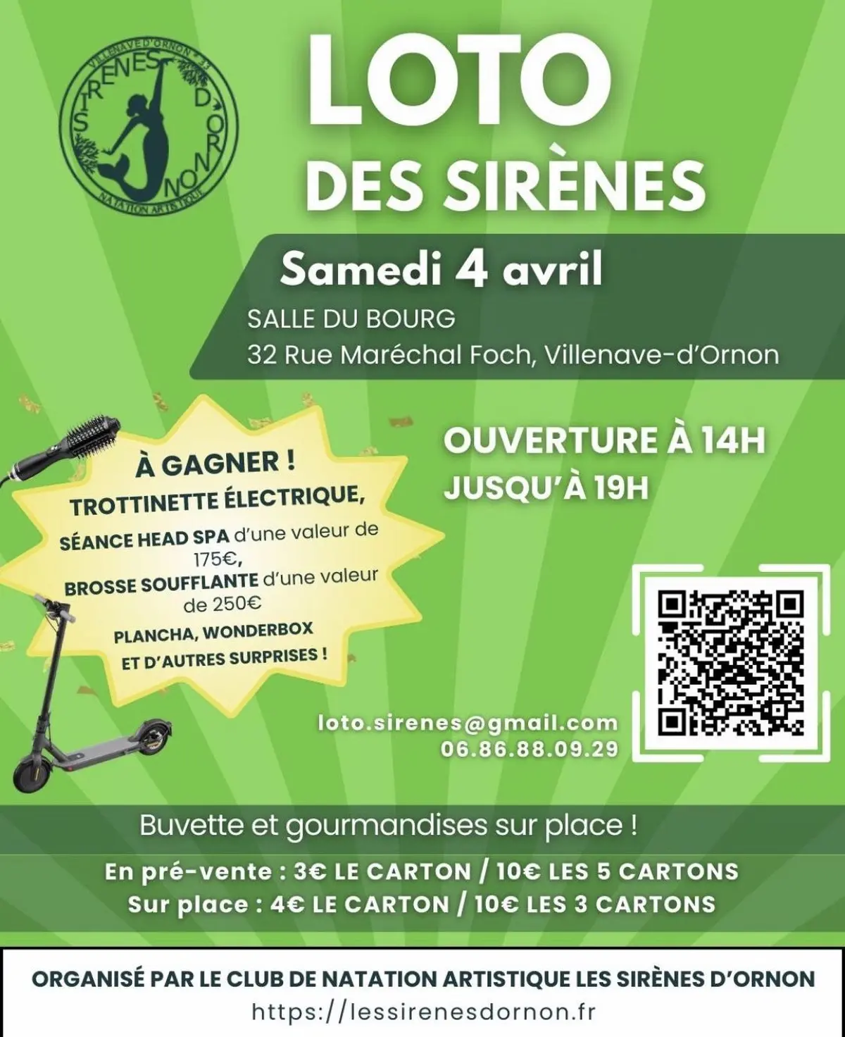 Loto des Sirenes  d’Ornon