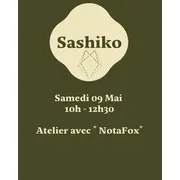 Atelier Sashiko avec Not a Fox