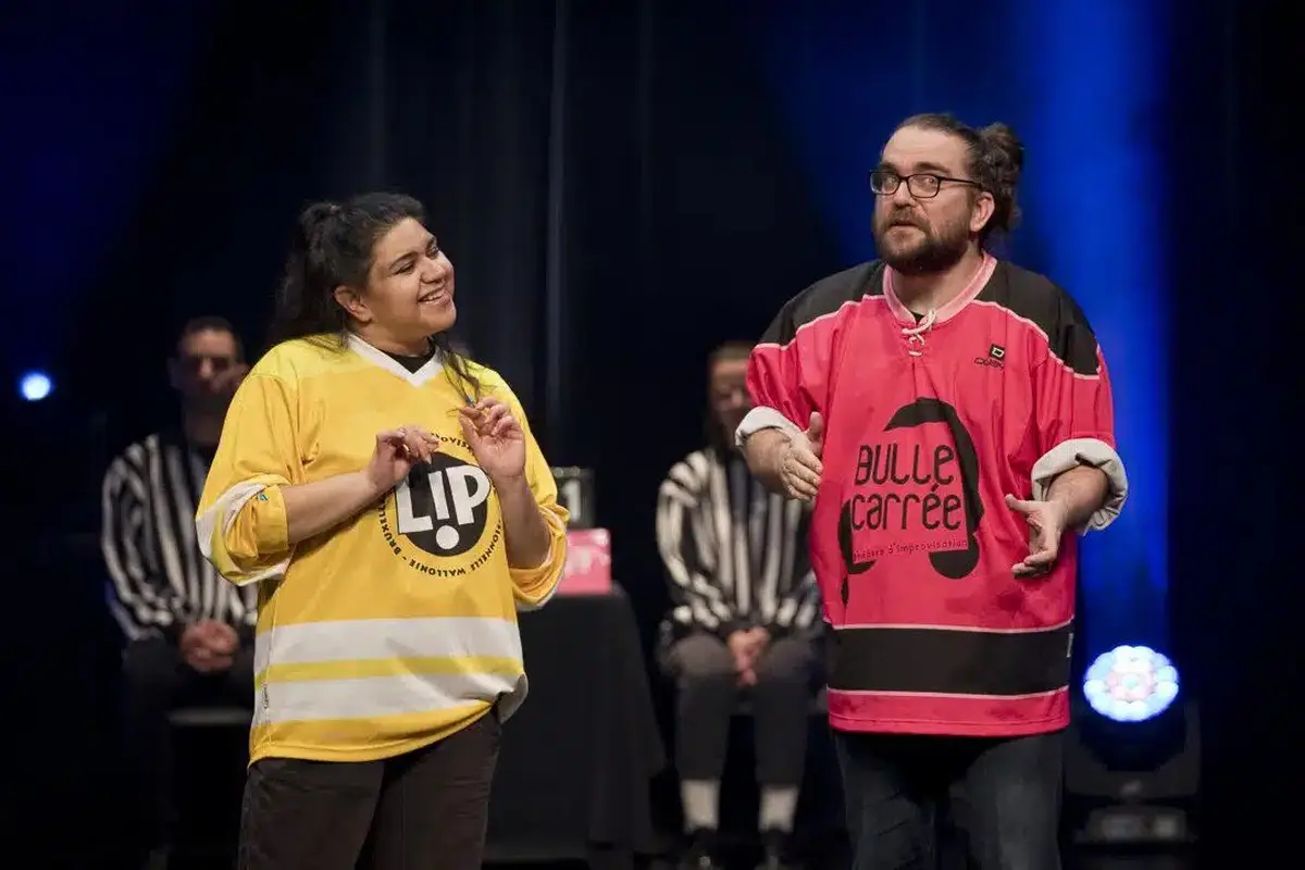 Match d'impro Franve VS Belgique