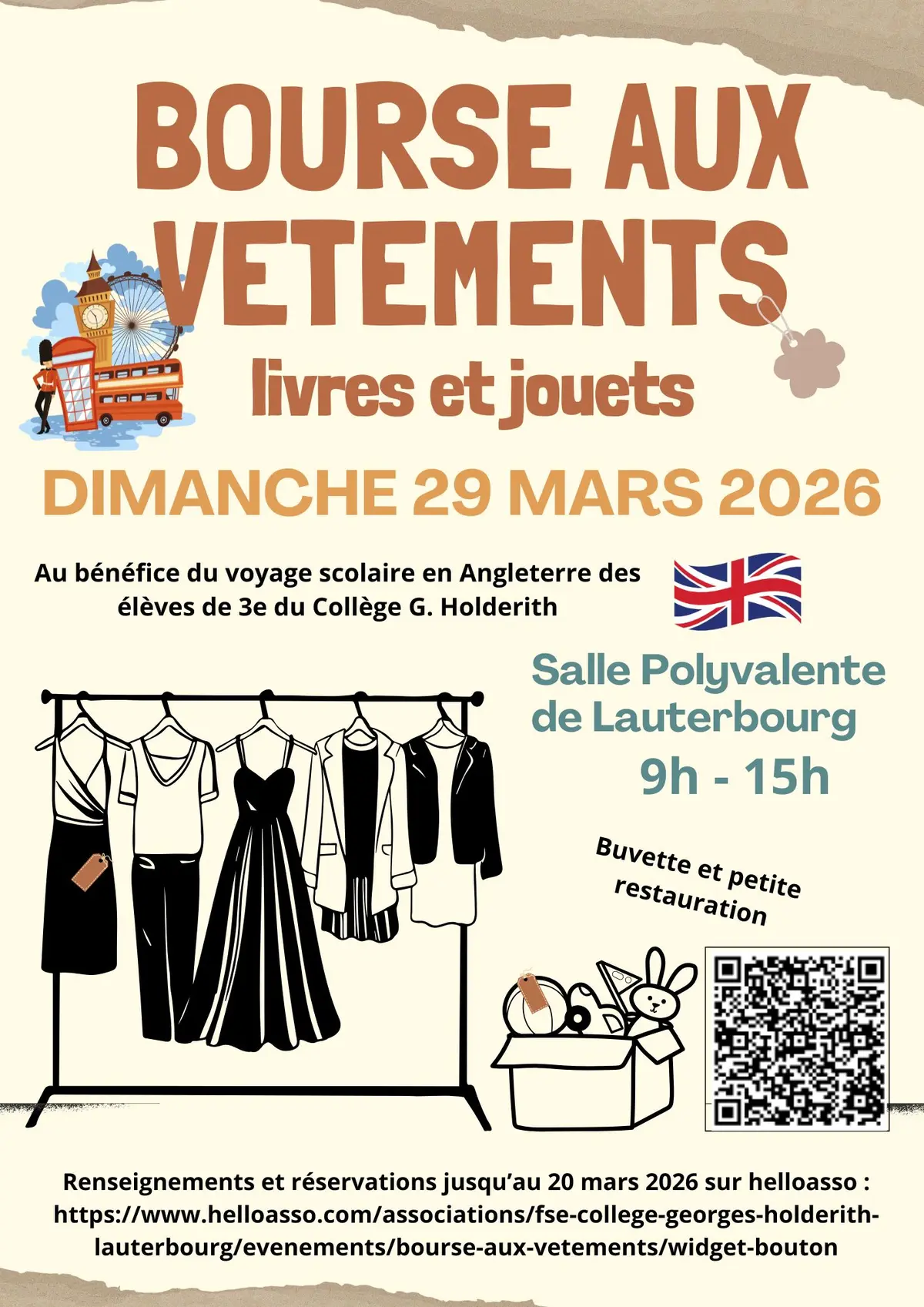 Bourse aux vêtements