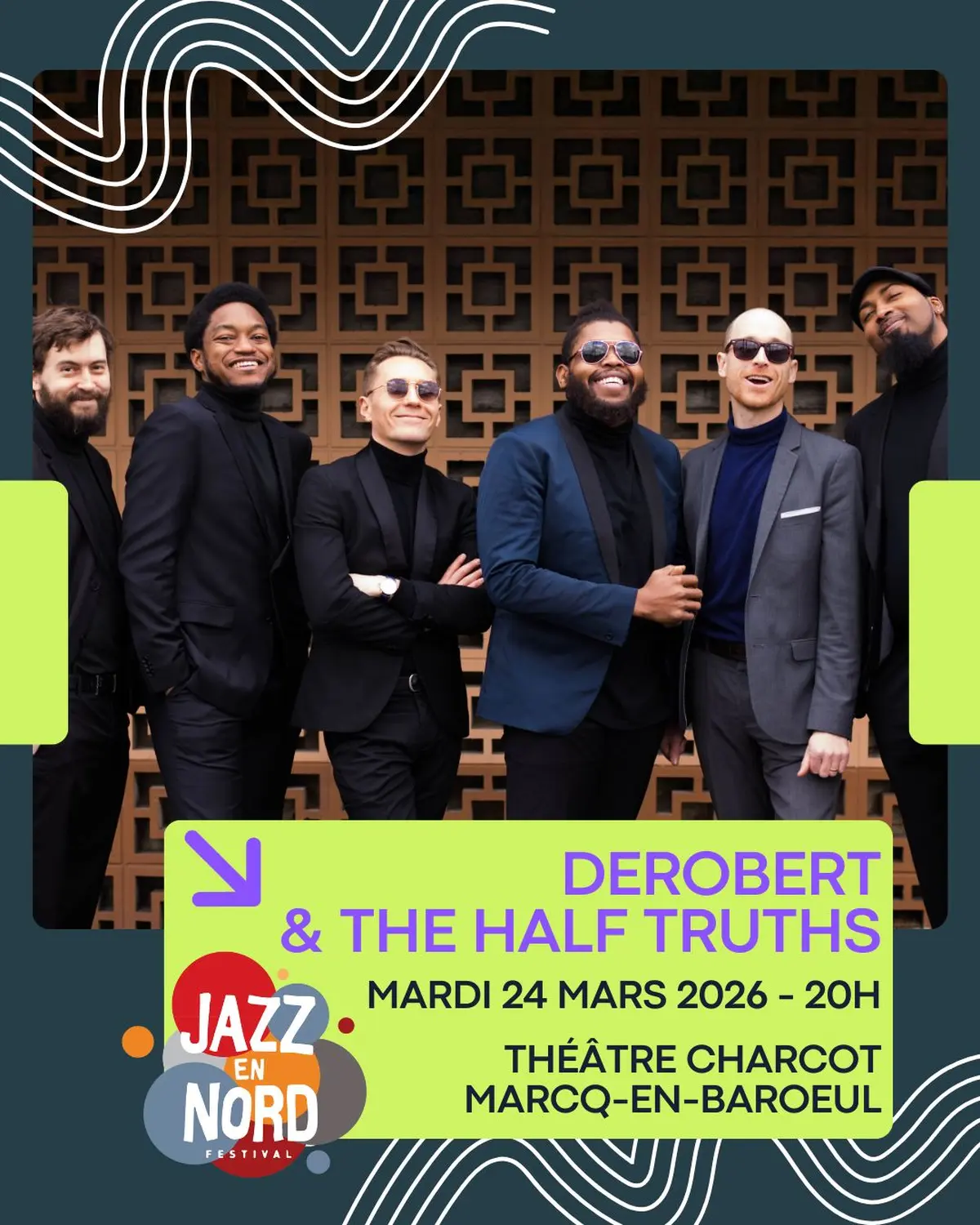DeRobert & the Half-Truths I Jazz en Nord
