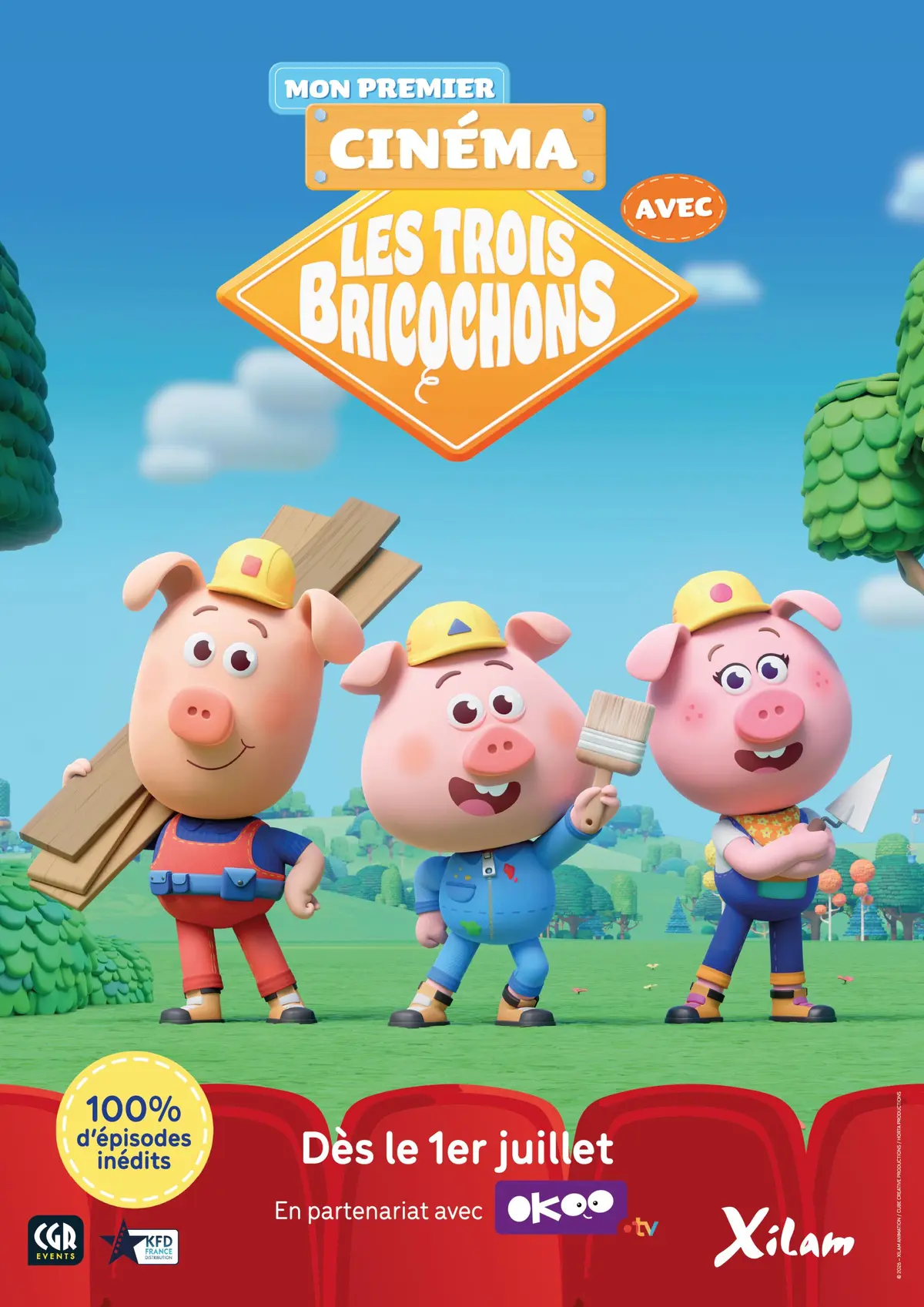 Mon 1er ciné : Les Trois Bricochons