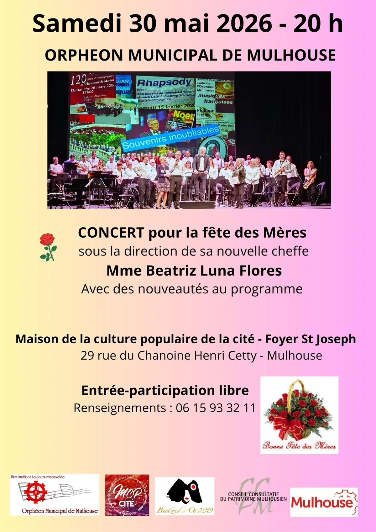 Concert pour la Fête des mères