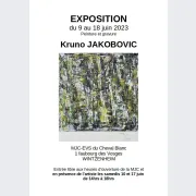 Kruno Jakobovic expose à la MJC-EVS du Cheval Blanc de Wintzenheim