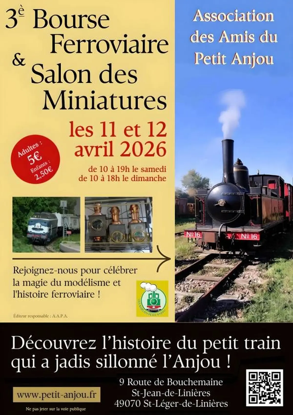 3è Bourse Ferroviaire et Salon des Miniatures