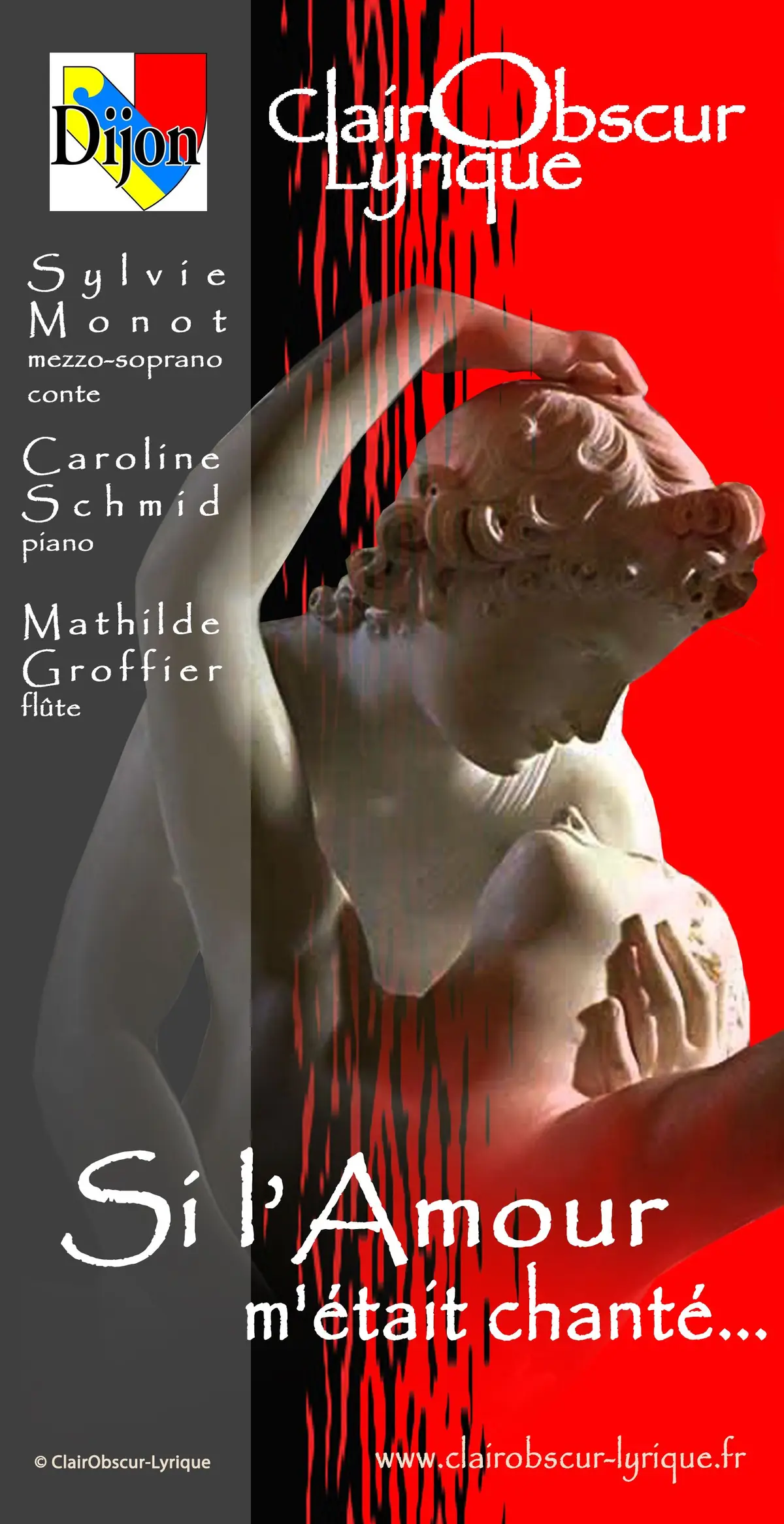 « Si l’Amour m’était chanté... » - Concert flûte-chant-piano-conte