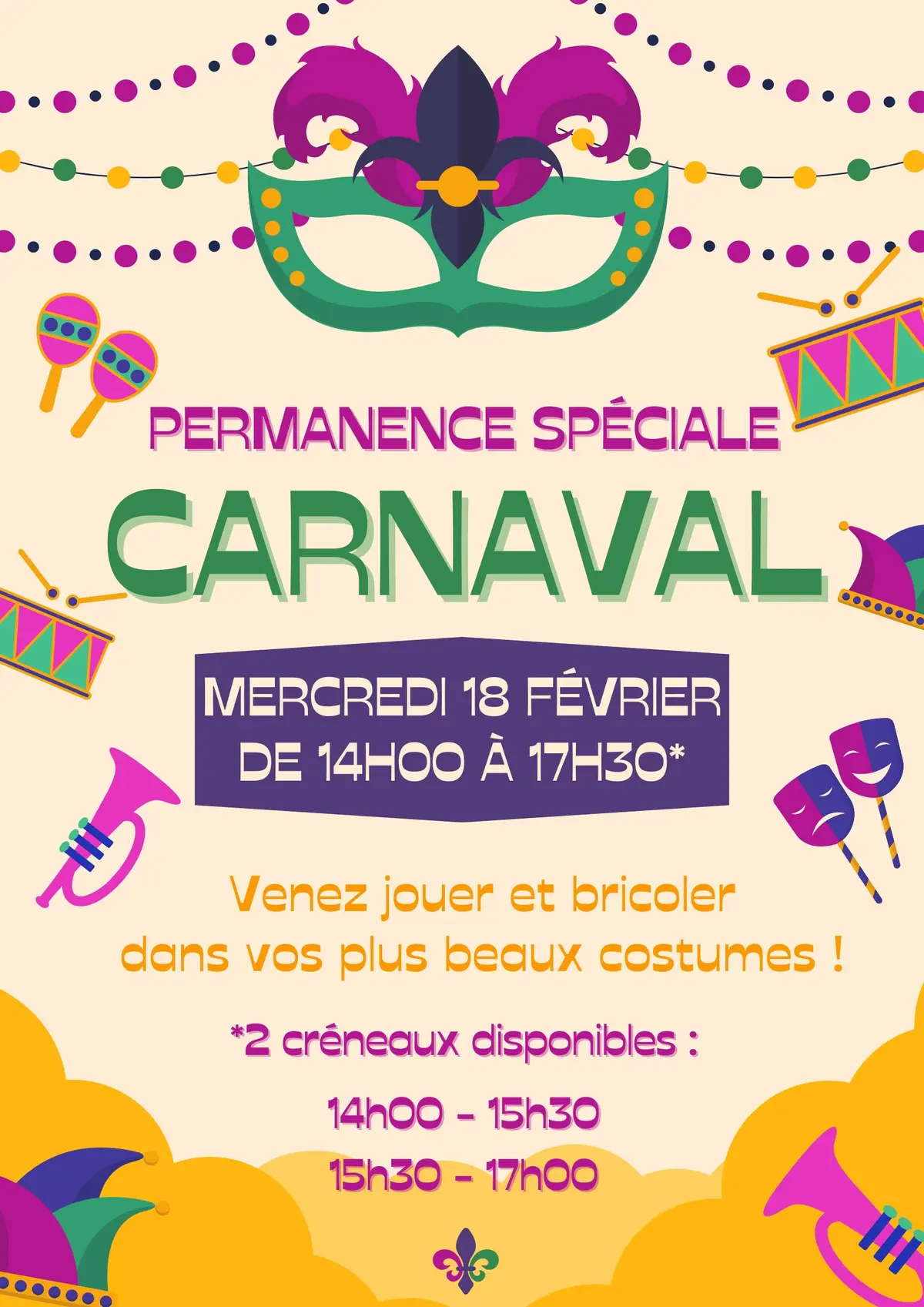 Permanence de Carnaval