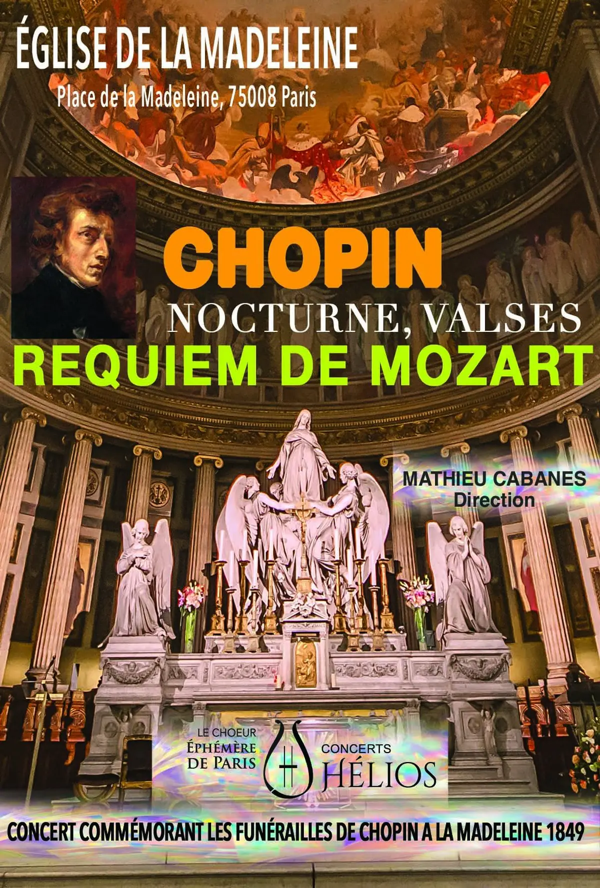 Concert commémoratif des funérailles de Chopin