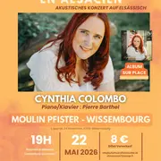 Concert Synphonie vum Harz en version acoustique en live (piano-voix)