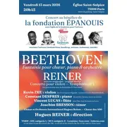 Concert au bénéfice de la Fondation Epanouis à l'Eglise Saint Sulpice