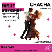 Family Workshop – Cha Cha - Niveau débutant 