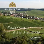 Portes ouvertes champagne Marest 2 et 3 mai 2026 (51) Grauves