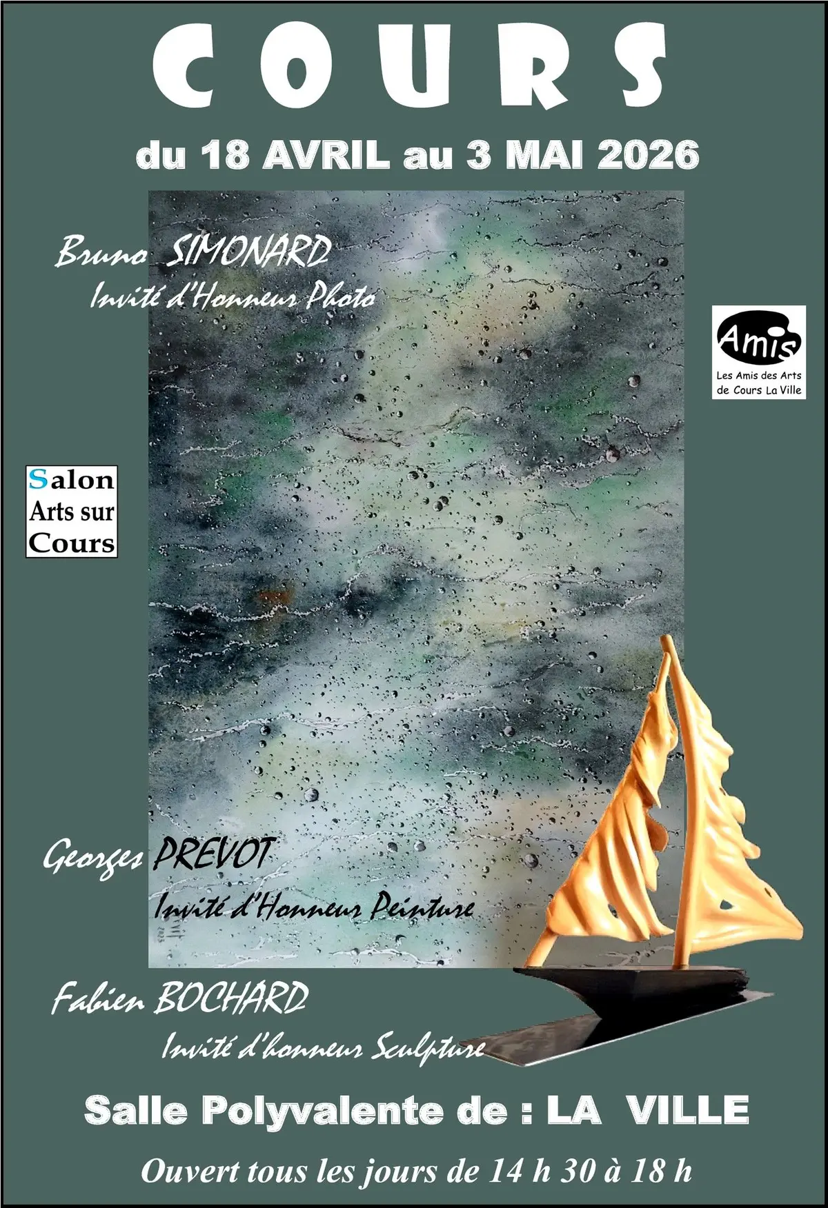 Salon d'arts sur Cours