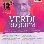 Entre éclat et ombre REQUIEM de VERDI 44° Festival d'Art Sacré de CHAMPEAUX 