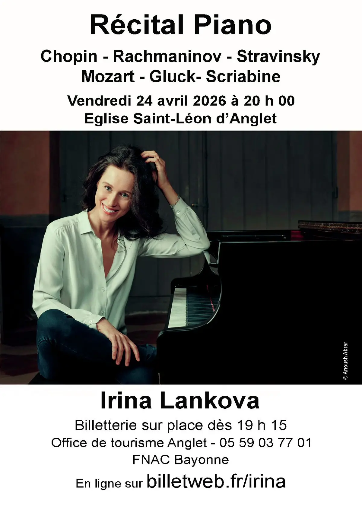 Récital Piano Irina Lankova 