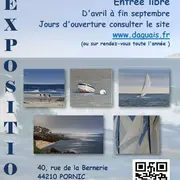 Exposition de peintures à l'atelier Expression Océane