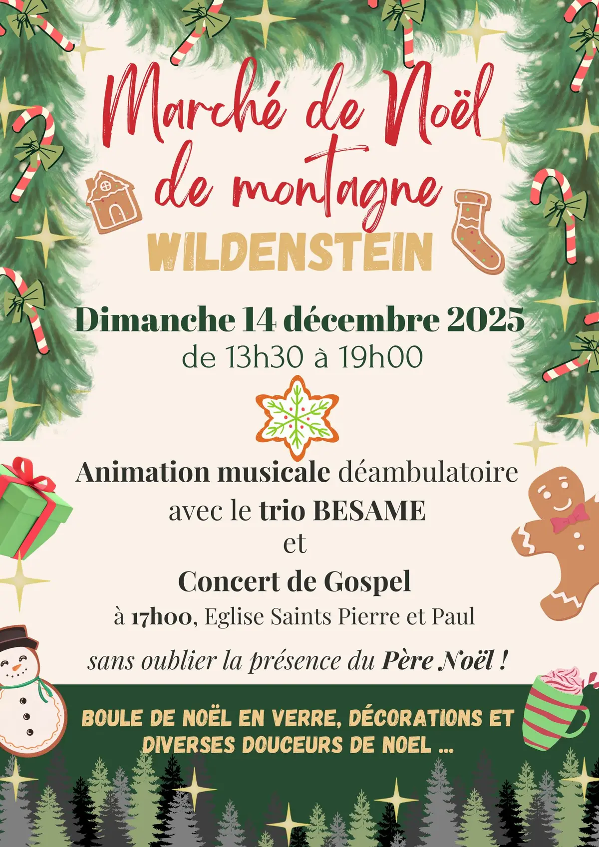 Marché de Noël de montagne