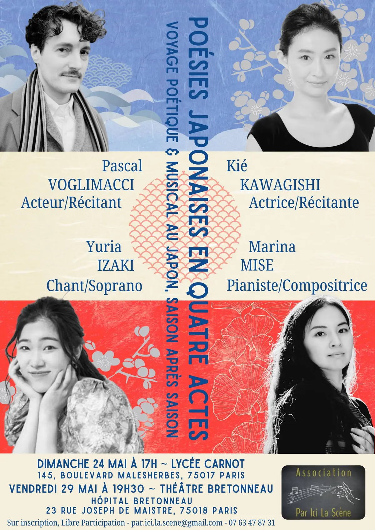 Poésies Japonaises En Quatre Actes