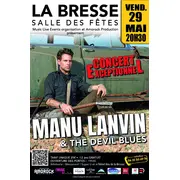 Manu lanvin and the Devil Blues en concert exceptionnel 