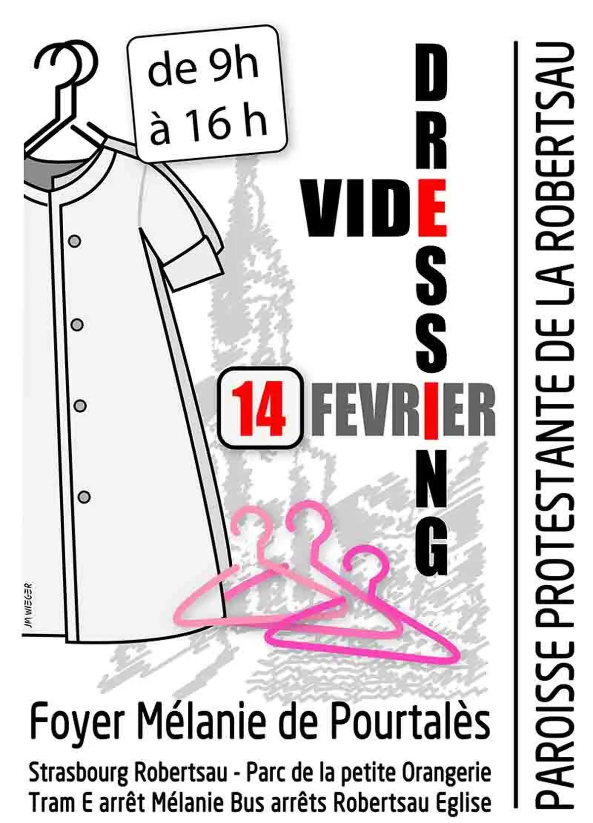 Vide Dressing de la Paroisse Protestante Strasbourg Robertsau
