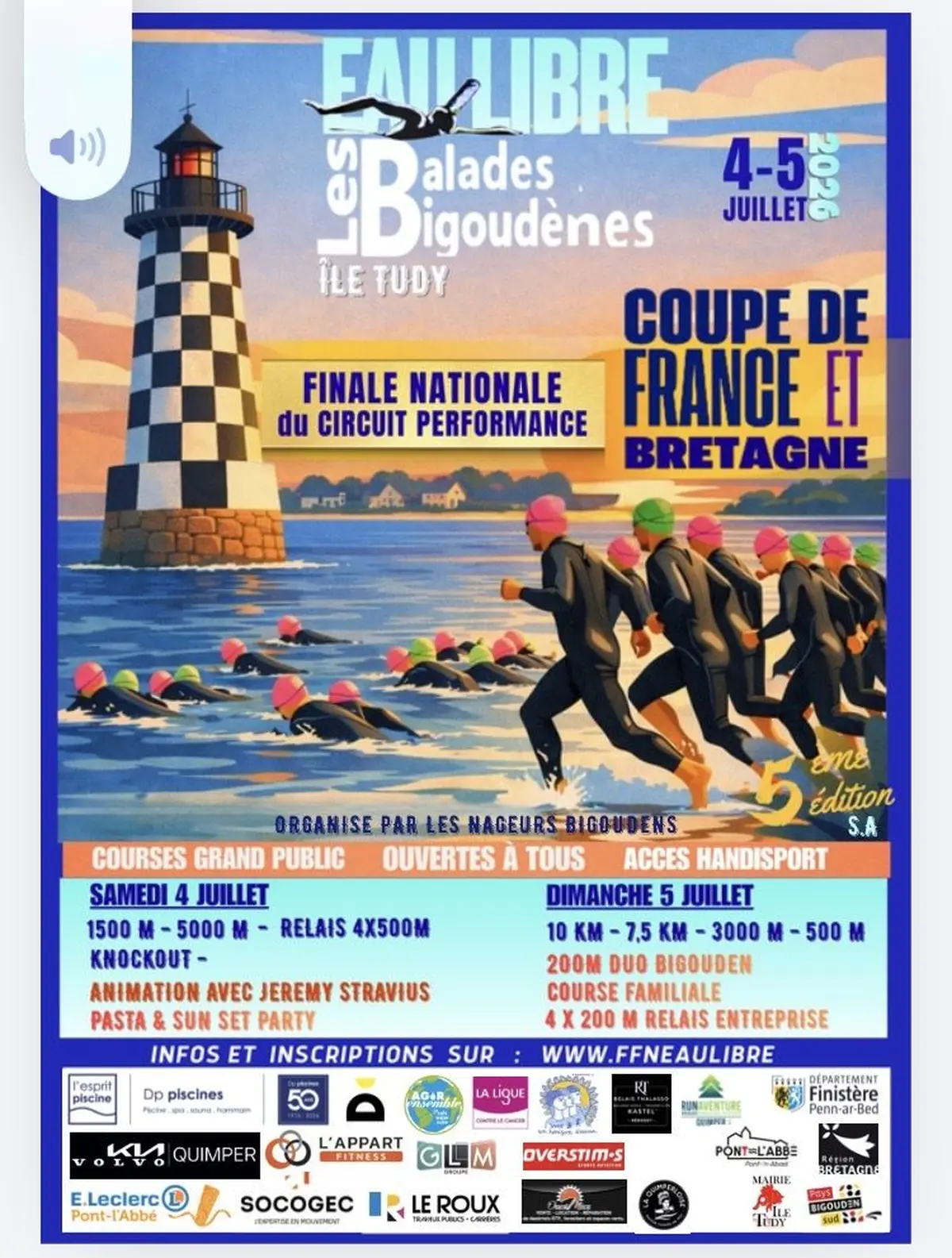 Les balades bigoudenes eau libre 