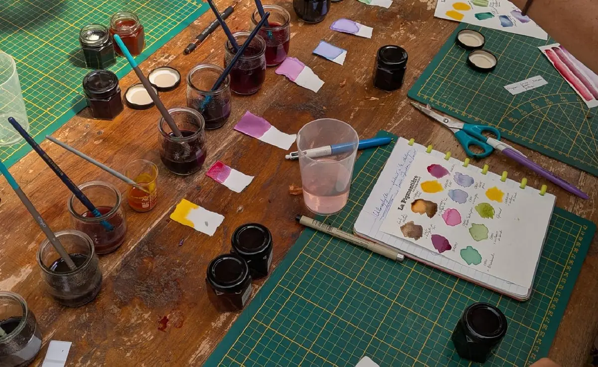 Atelier tout public l Encres végétales 