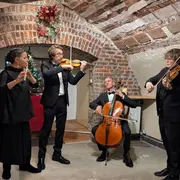 Concert classique intimiste avec le Quatuor Norma dans un caveau à Arras 