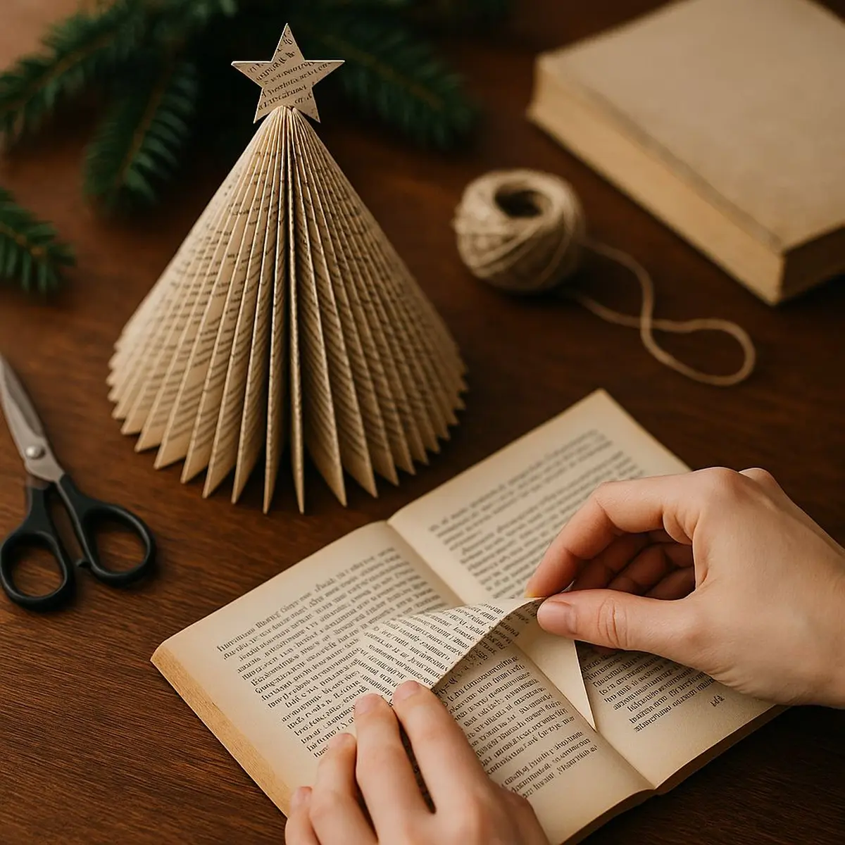 Atelier créatif spécial Noël à la bibliothèque Salvator
