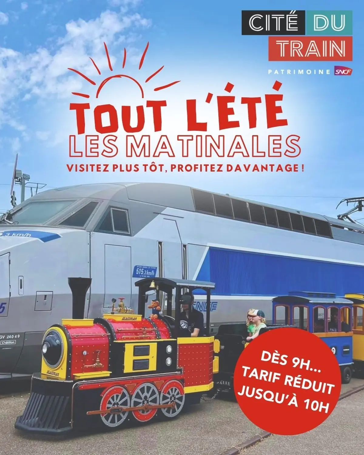 Les Matinales de la Cité du Train : visiter le musée ferroviaire de Mulhouse dès l'ouverture