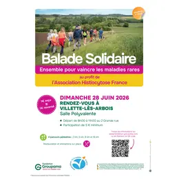 Balade Solidaire de Villette-lès-Arbois REPORTÉE