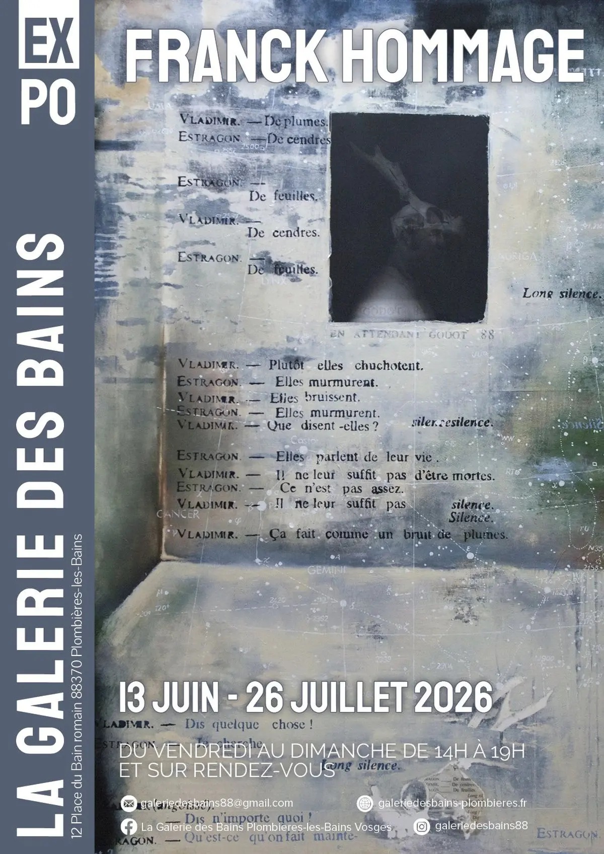 Exposition Franck HOMMAGE