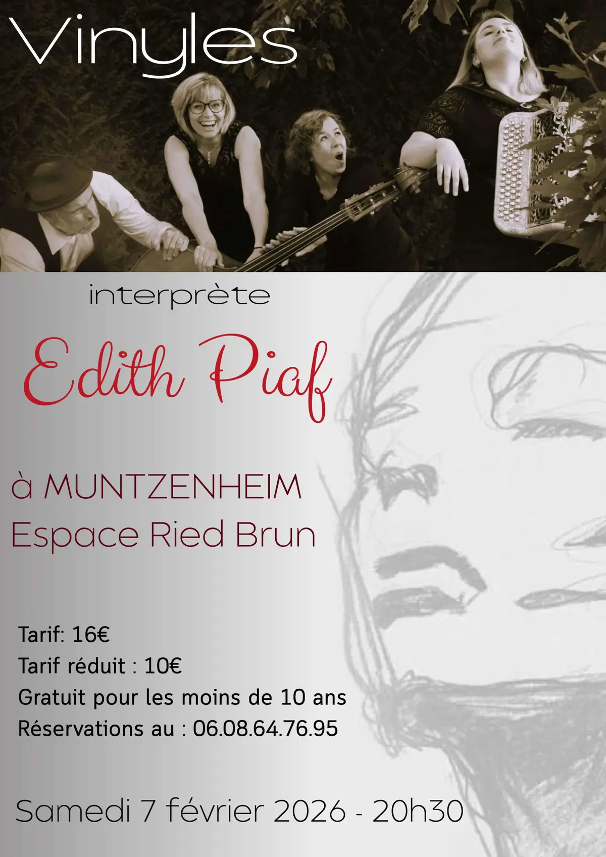 Vinyles interprète Piaf