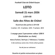 Loto du Football Club de Châtel-Guyon
