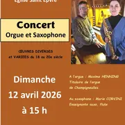 Concert d'Orgue et de Saxophone