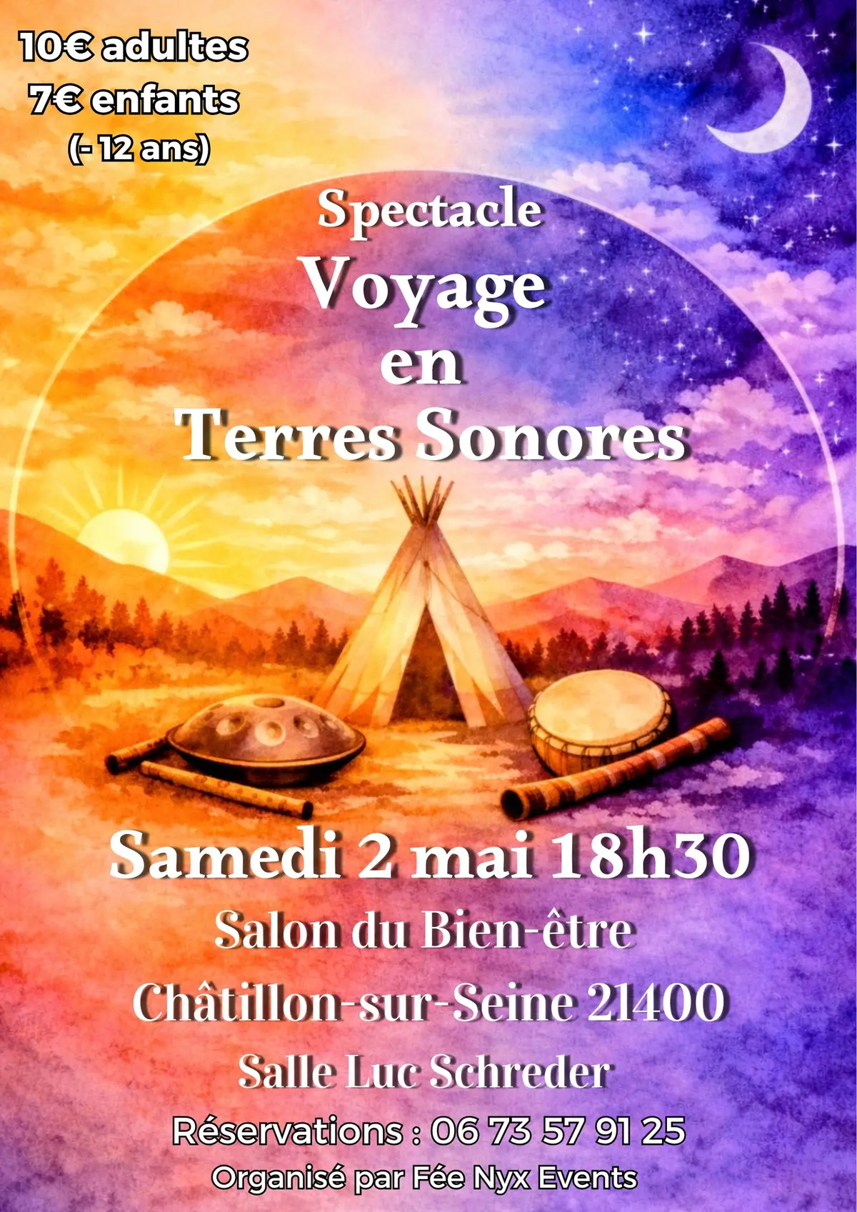 Spectacle : Voyage en Terres Sonores