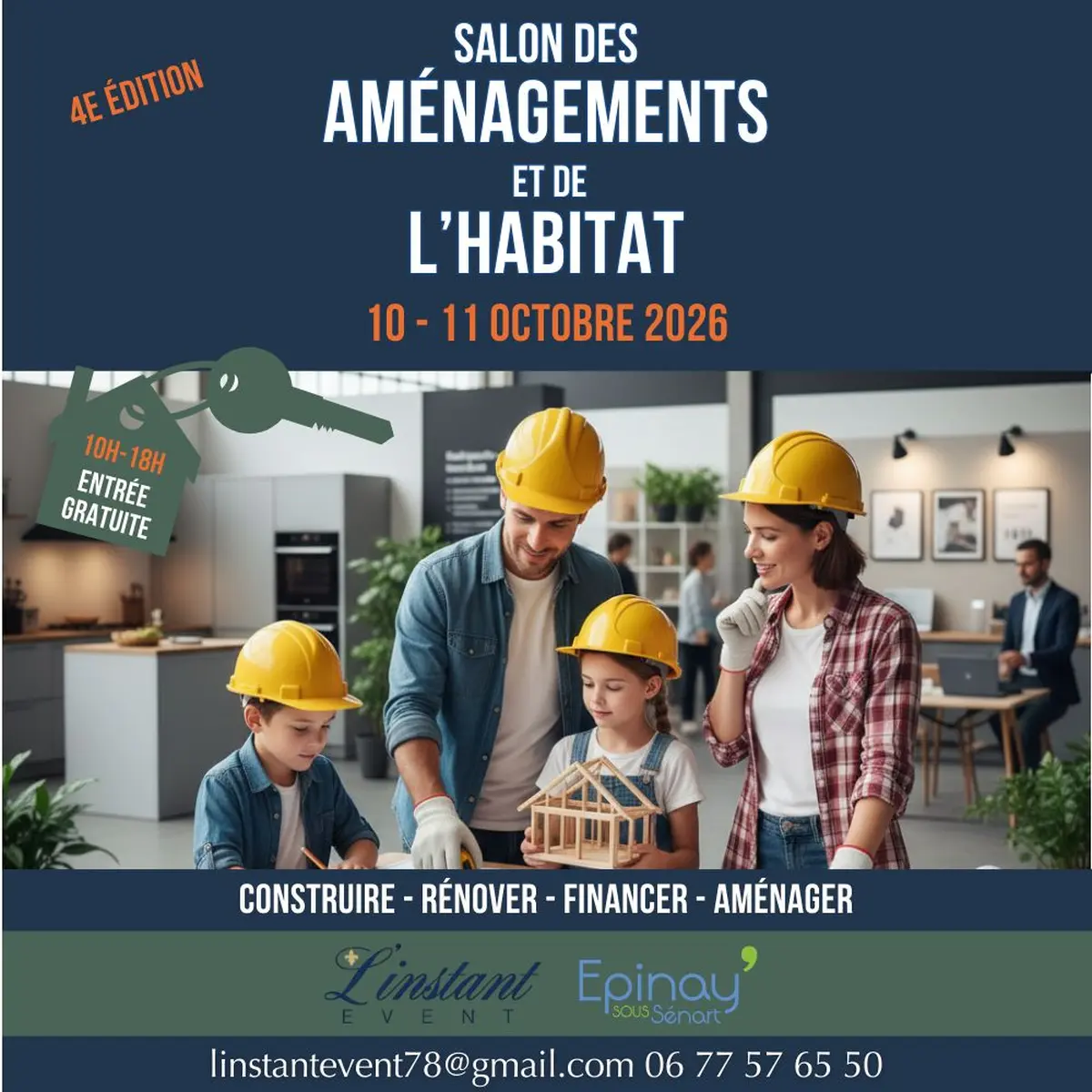 Salon des aménagements et de l'habitat 2026 d'Epinay-sous-Sénart (91)