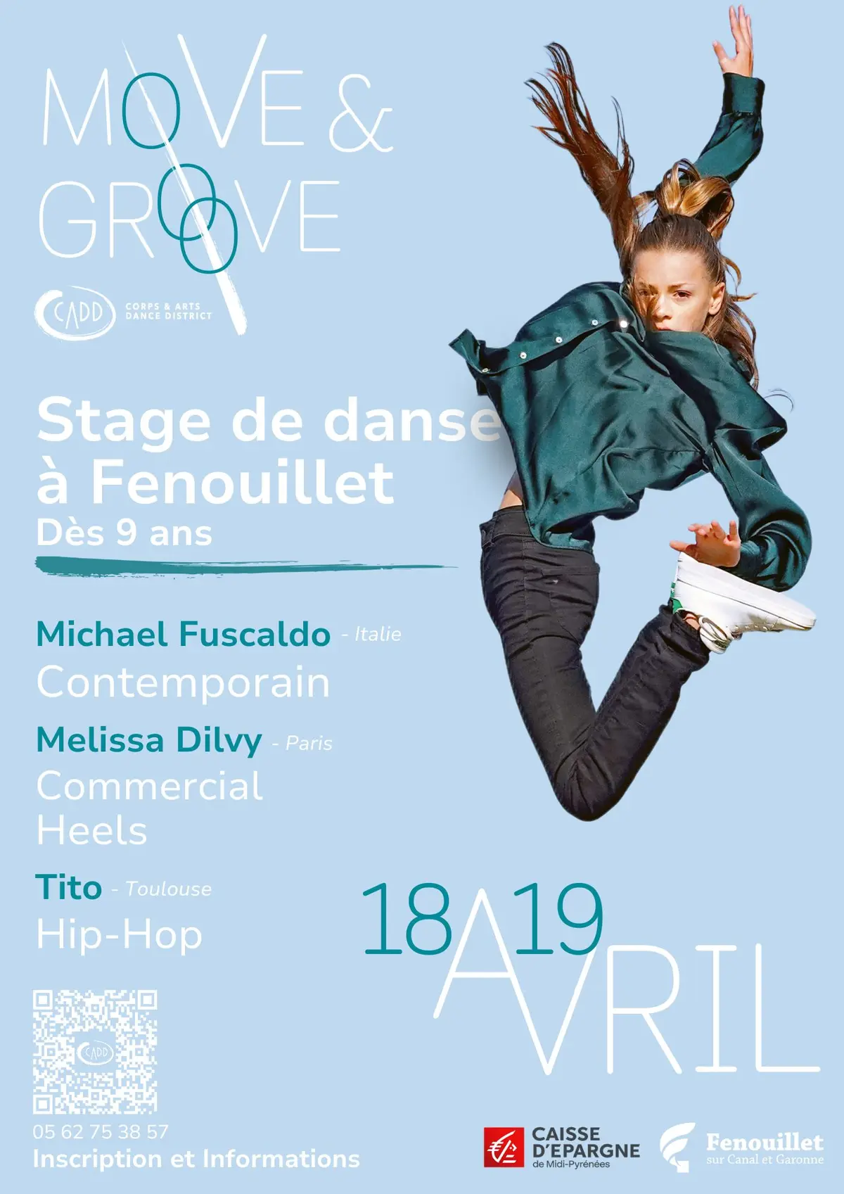 Move & Groove: Stages de danse - à partir de 9 ans