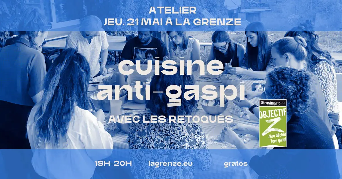 Atelier cuisine anti-gaspi avec Les Retoqués à La Grenze