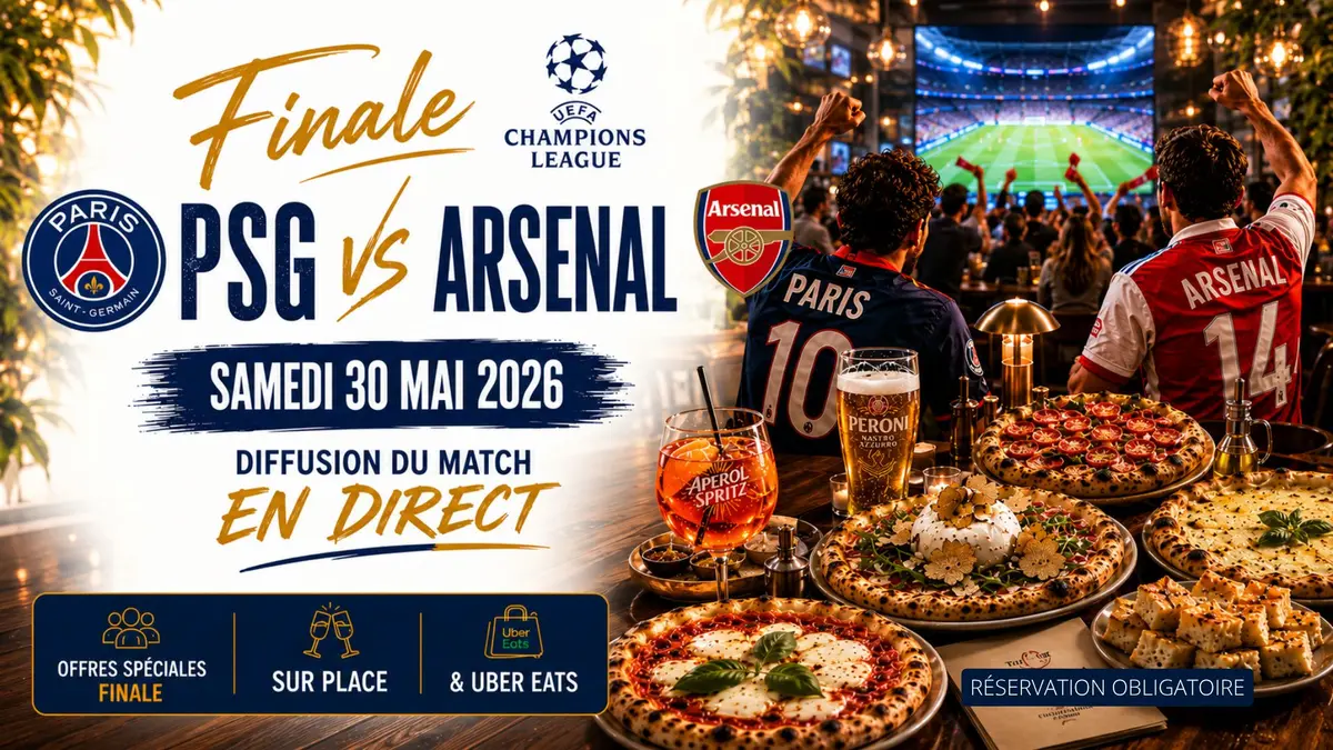 Soirée Finale Ligue des Champions le 30 mai - Bella Society