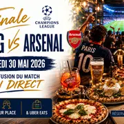 Soirée Finale Ligue des Champions le 30 mai - Bella Society