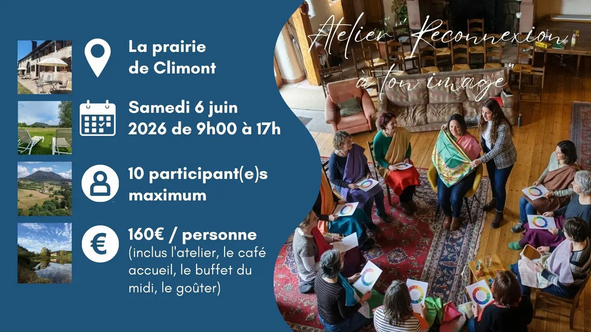 Atelier “Reconnexion à ton image” – Samedi 6 juin 2026
