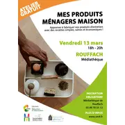 Atelier produits ménagers maison