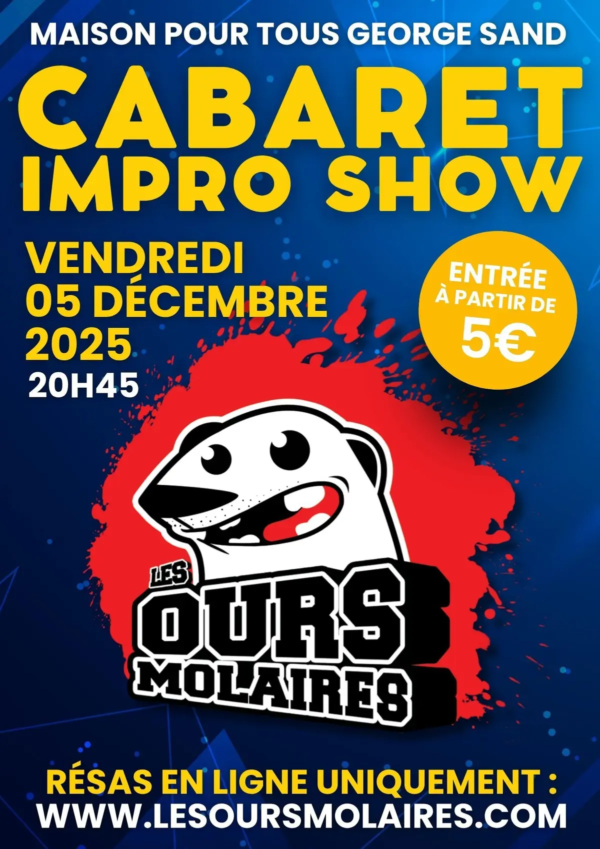 Spectacle d'improvisation des Ours Molaires