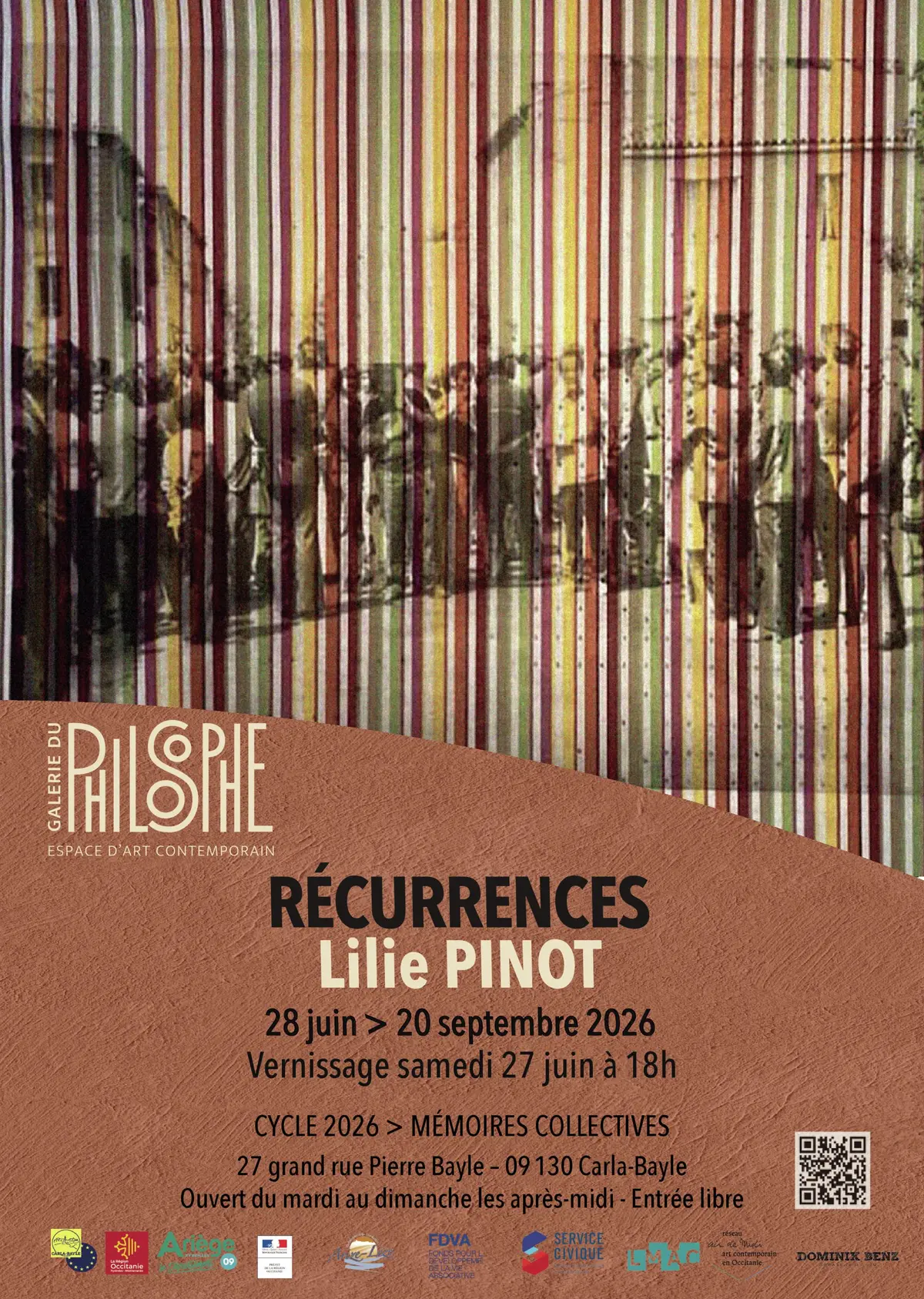 Exposition ' Récurrences de Lilie Pinot